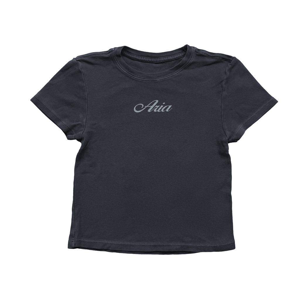 METALLIC - BABY TEE