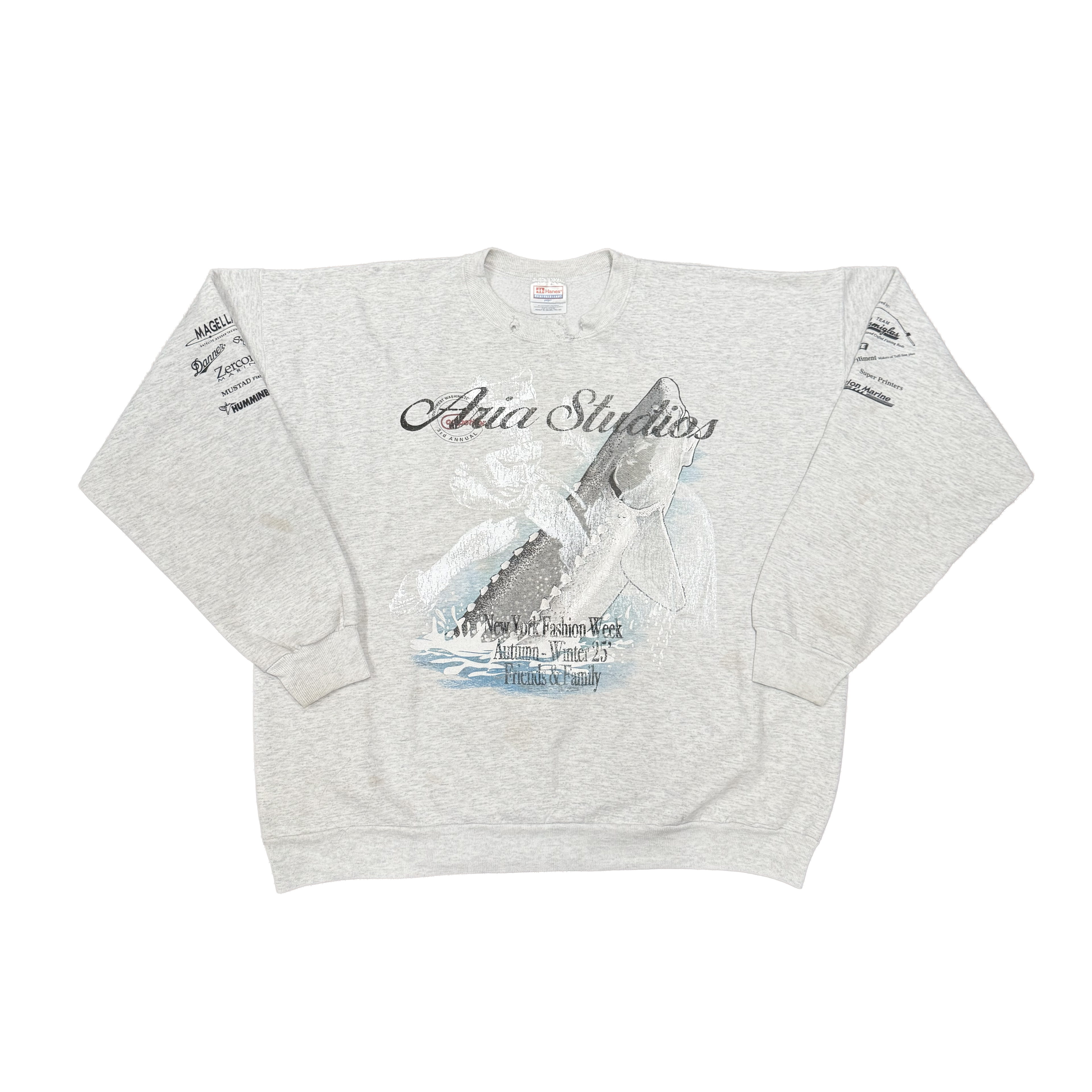 Scarlett Boaters World Grey Crewneck L