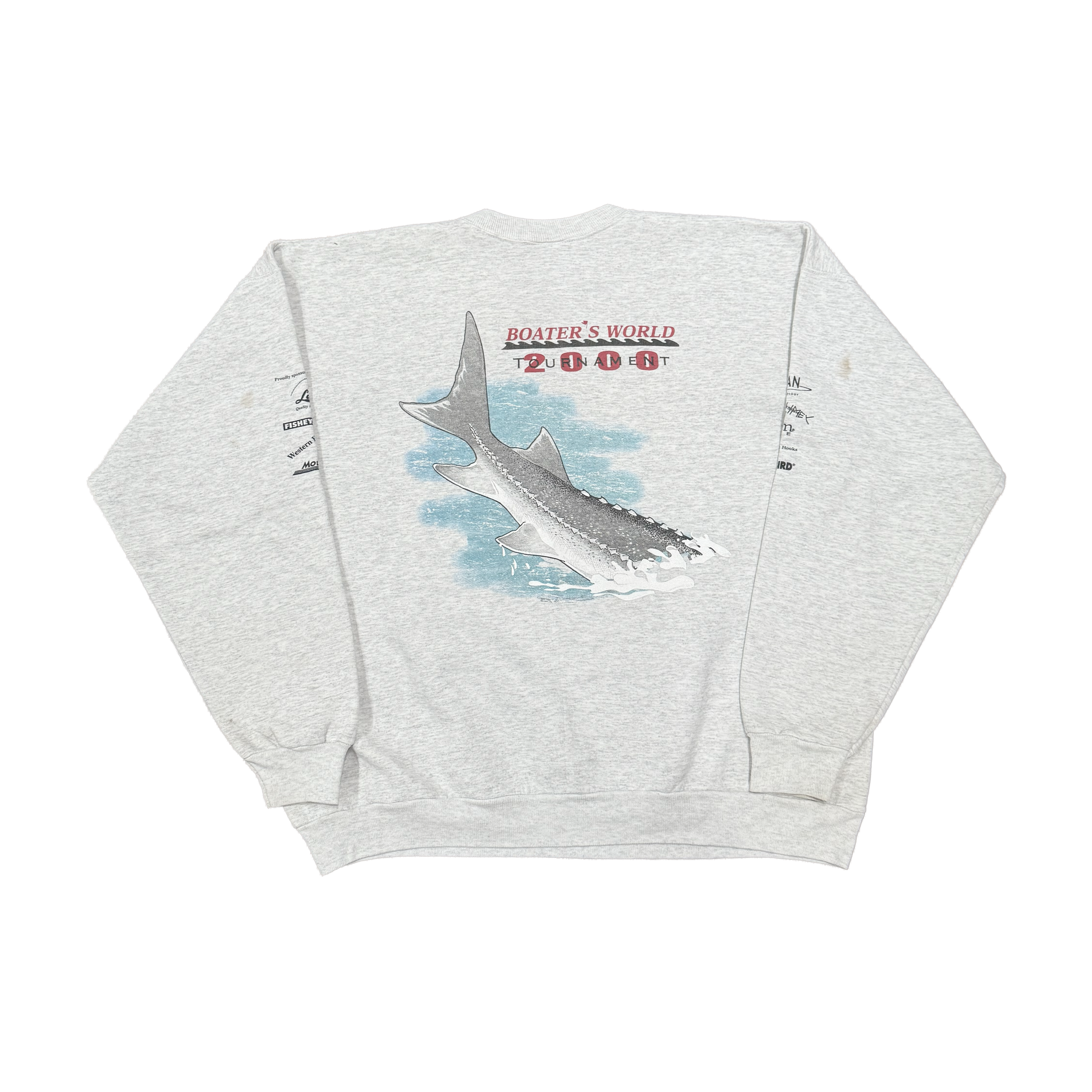 Scarlett Boaters World Grey Crewneck L