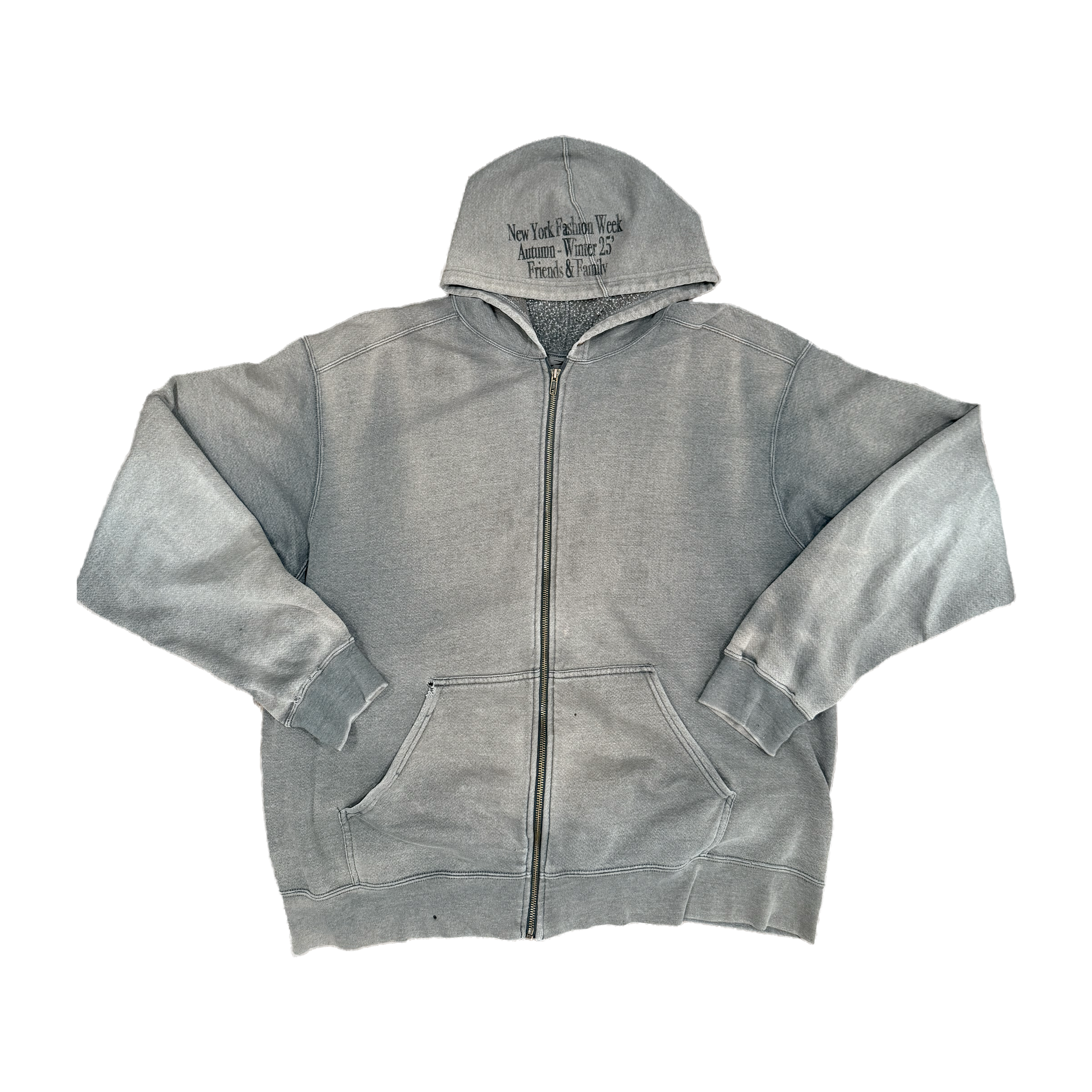 Scarlett Faded Zip Hoodie F&F