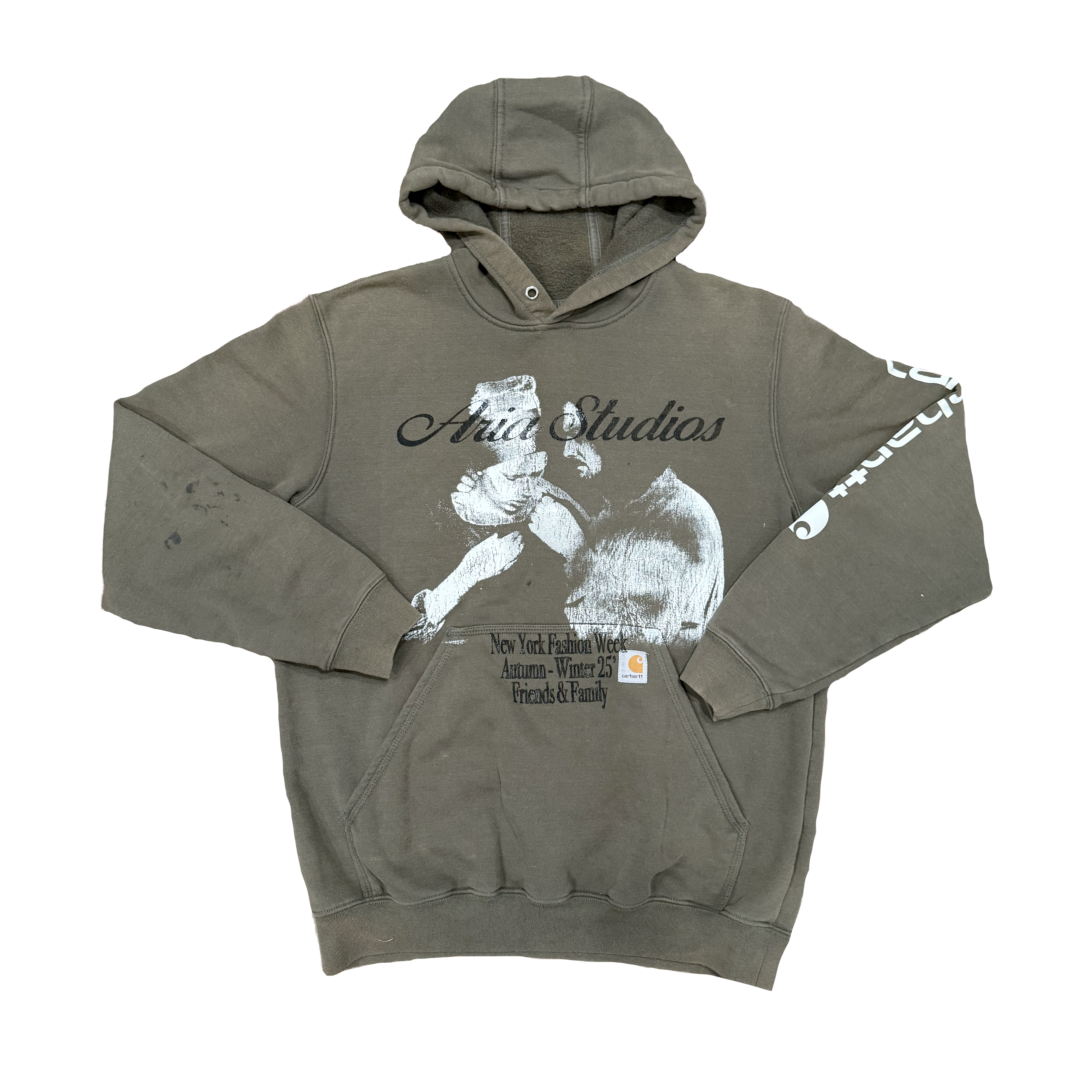 Scarlett Carhartt Olive Hoodie M