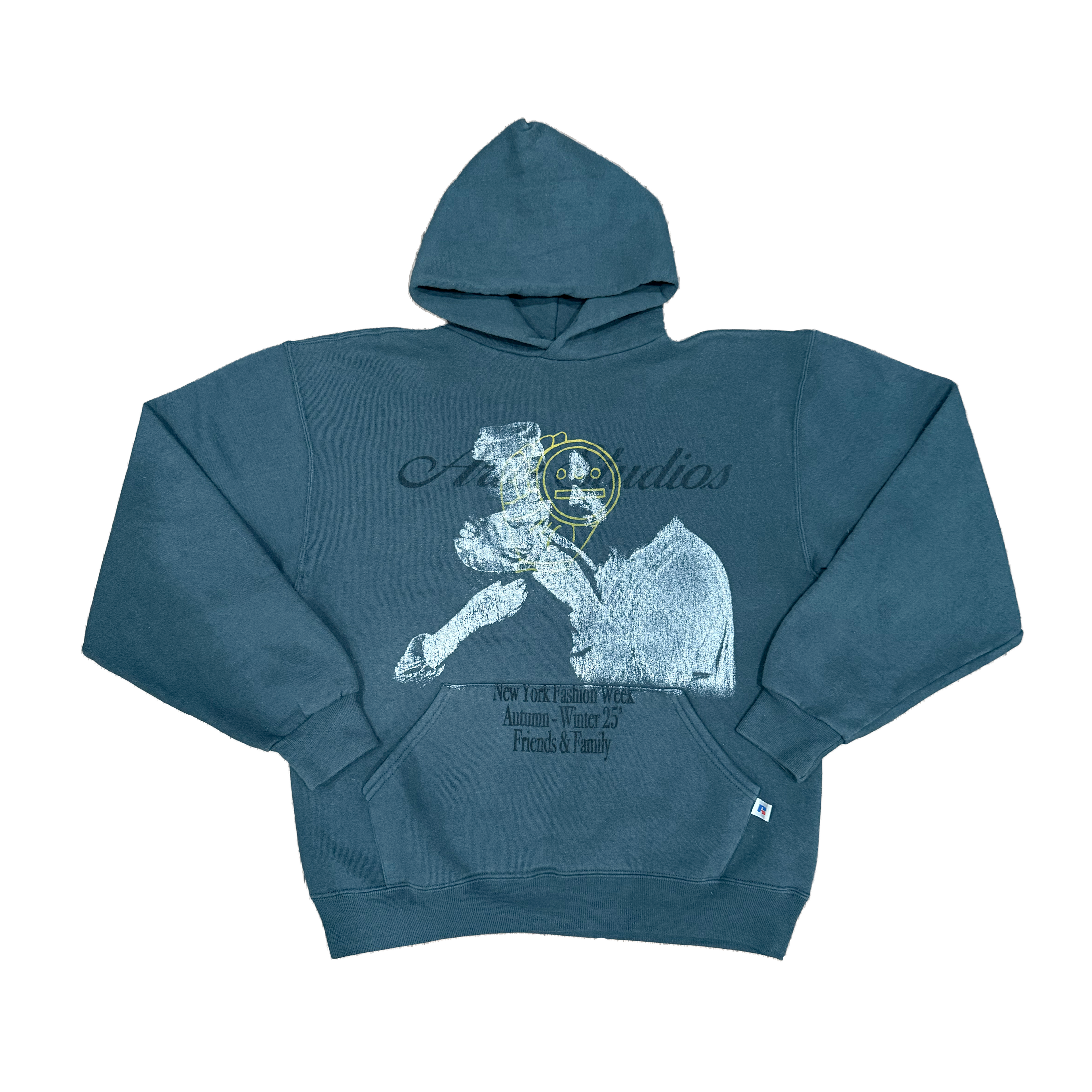 Scarlett Straight Face Seagreen Hoodie M