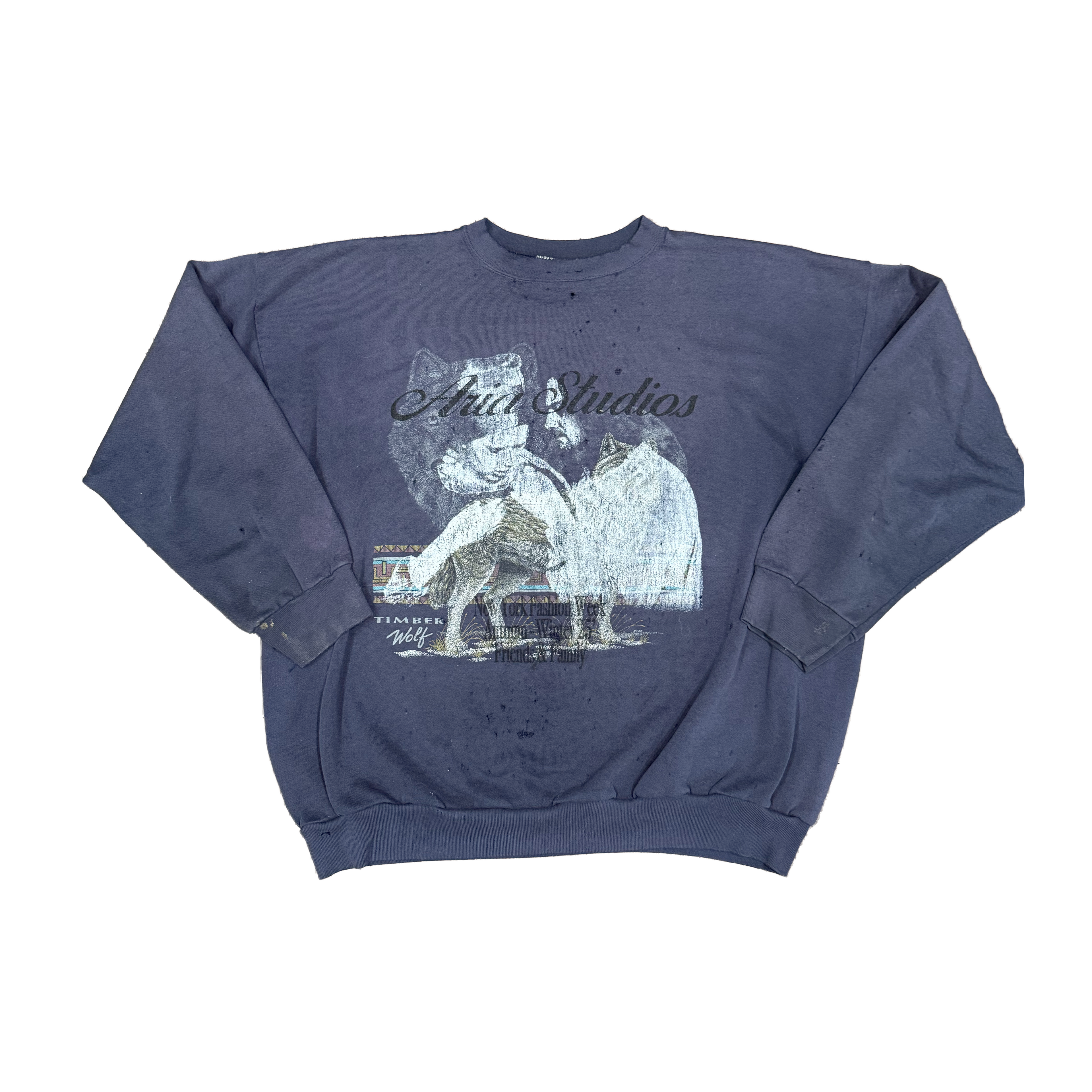 Scarlett Timber Navy Crewneck M